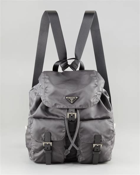 prada large vela nylon backpack|Prada fanny pack nylon.